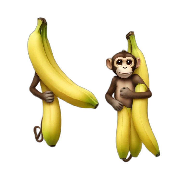 monkey banana emoji
