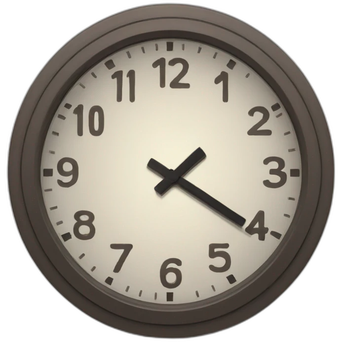 CLOCK emoji