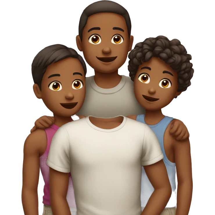 3 enfants emoji