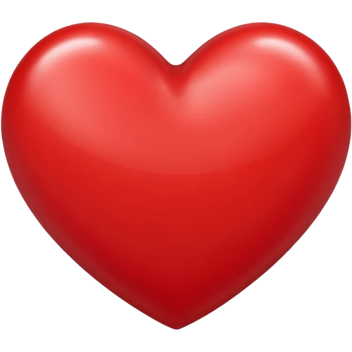 red heart emoji