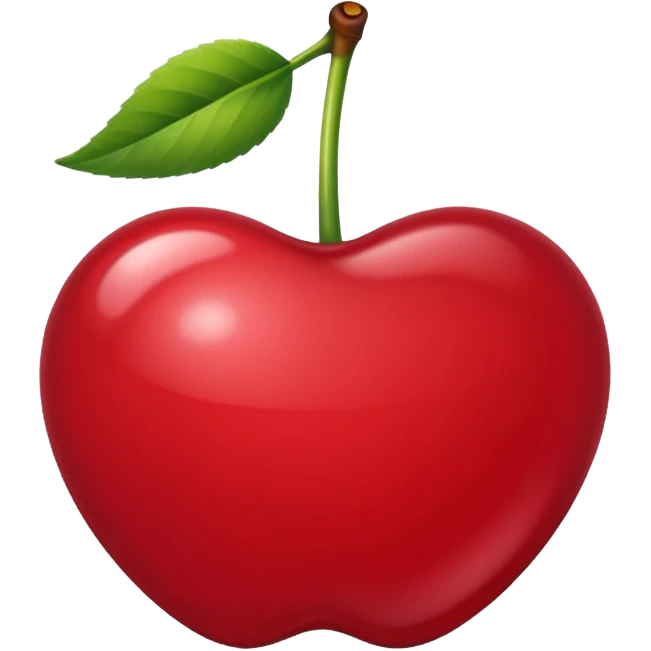 stiker de estudio guinda emoji