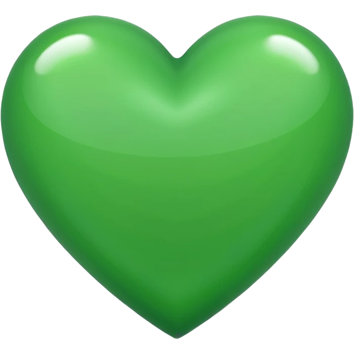 yeşil kalp emoji