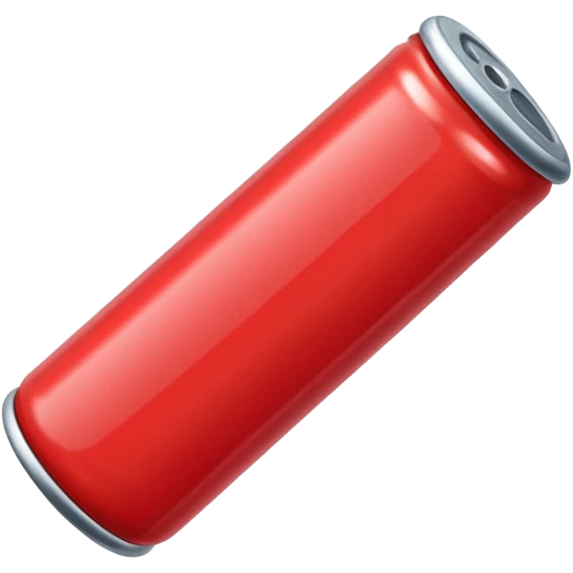 Red candy can emoji