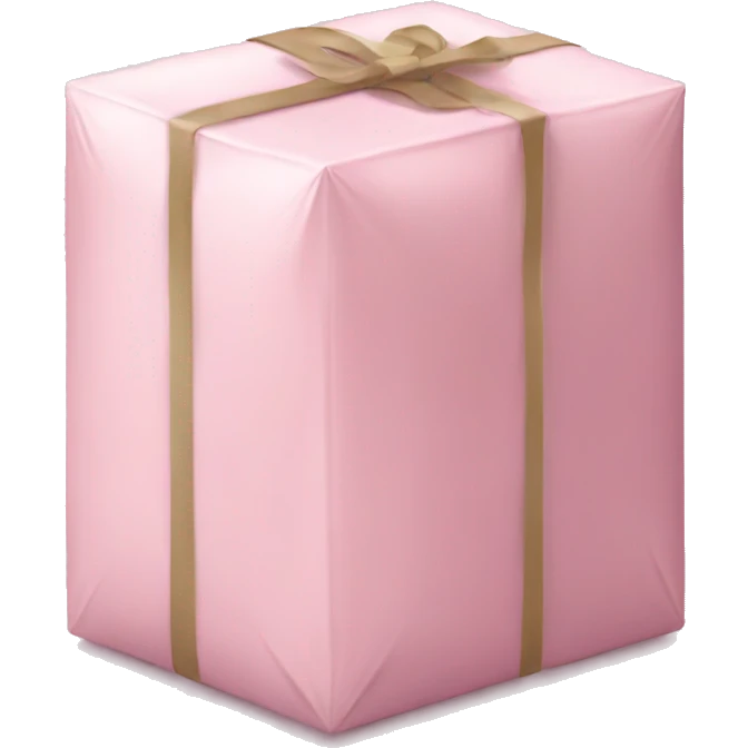 light pink package emoji