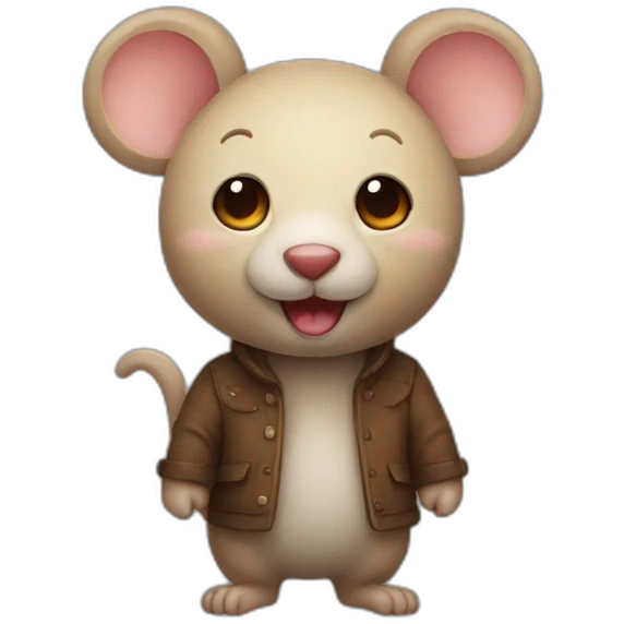 mouse bear emoji