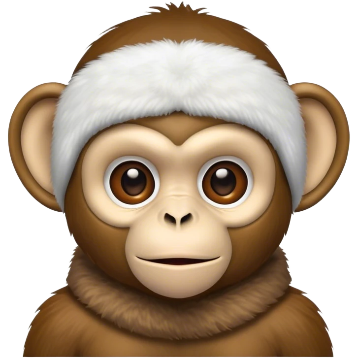 monkey with ski mask emoji