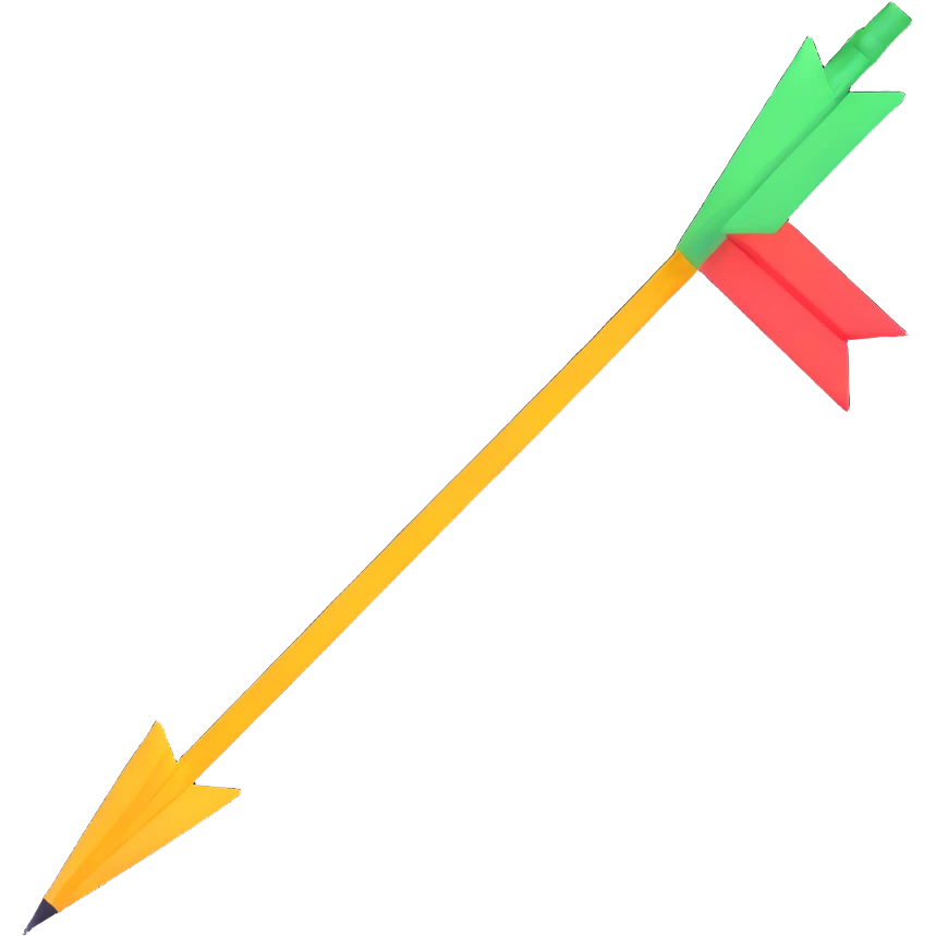 arrow with speed motion lines emoji