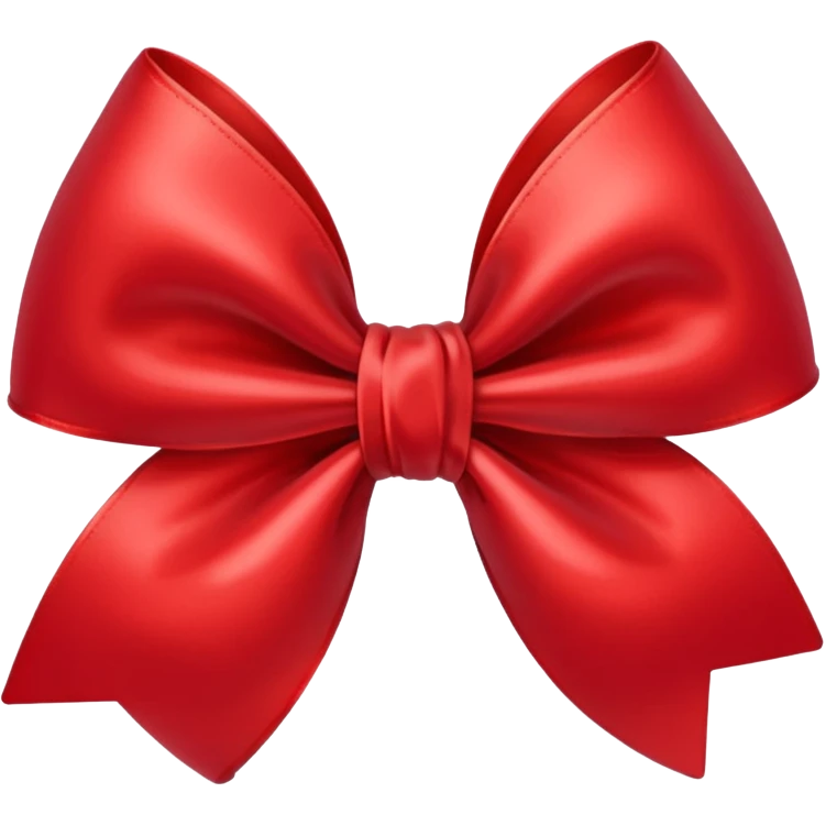Cute bow emoji