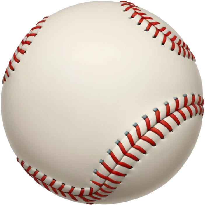 curveball, white baseball emoji