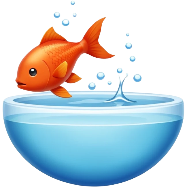 Un savon qui vole avec un poisson dans le bec emoji