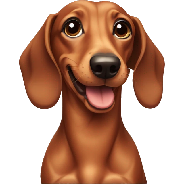 Dachshund  emoji