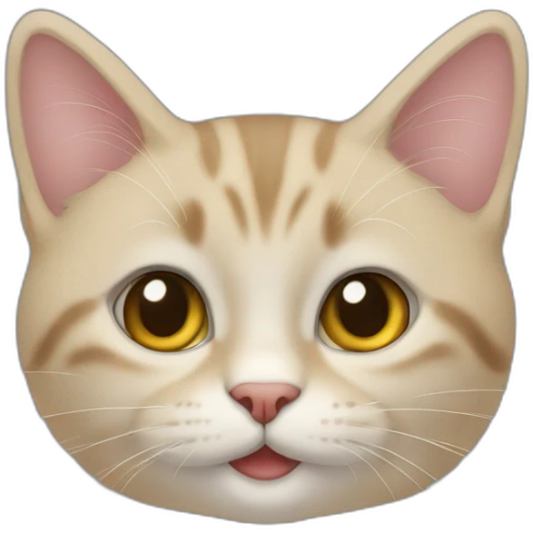 Une chatte emoji