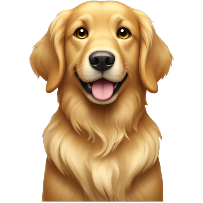 golden retriever emoji