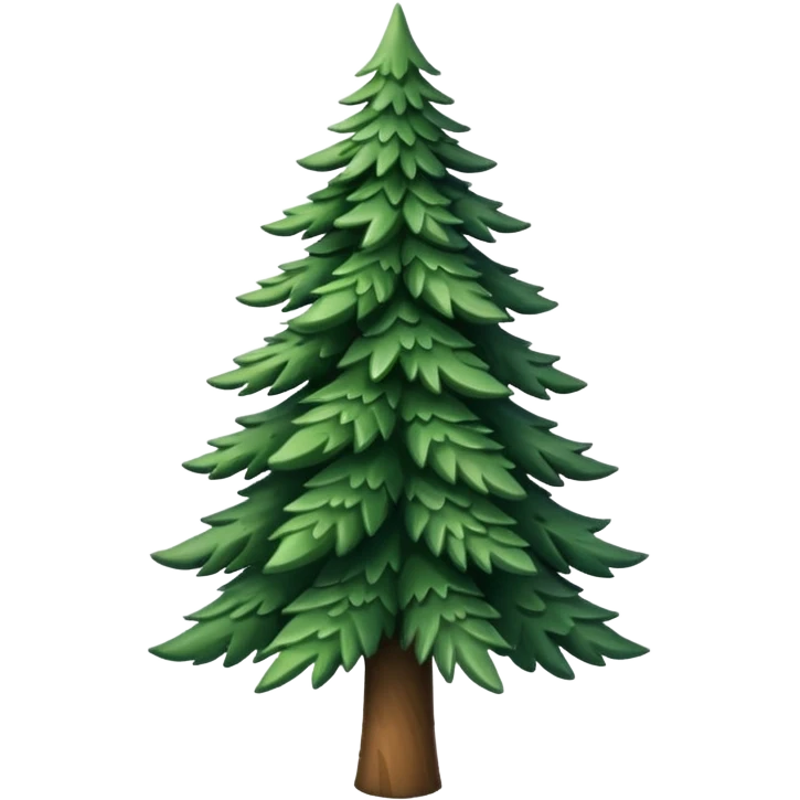 spruce tree emoji