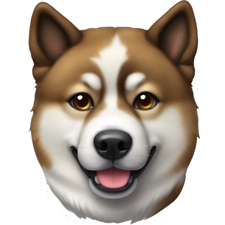 brindle akita inu emoji