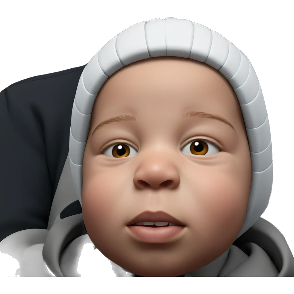meme portrait of a boy emoji