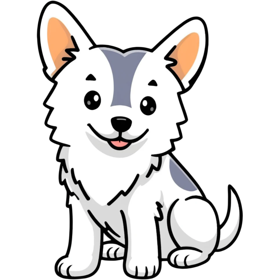 Dog at Easter emoji