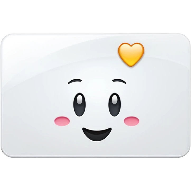 gift card white emoji