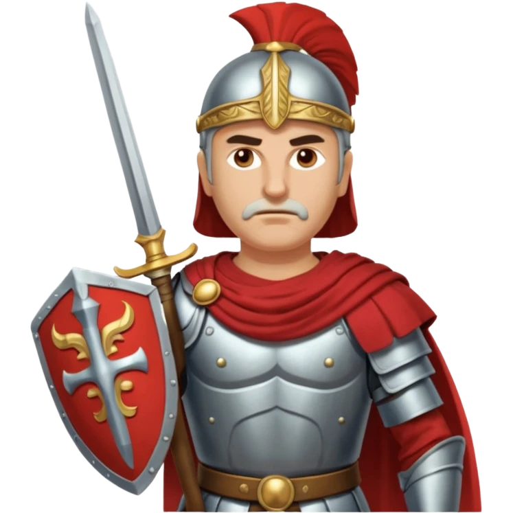 Famoso general cartagines de alto rango de la época púnica, estratega militar muy importante foto del cuerpo entero emoji