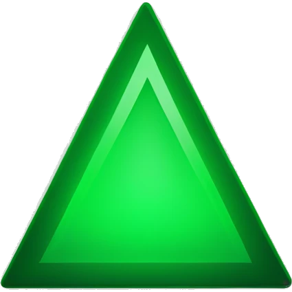 green triangle pointing up emoji