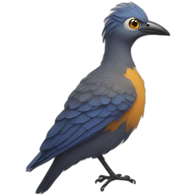 bird man emoji