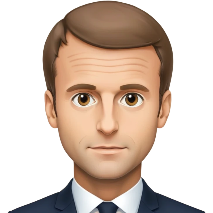 Emmanuel Macron emoji