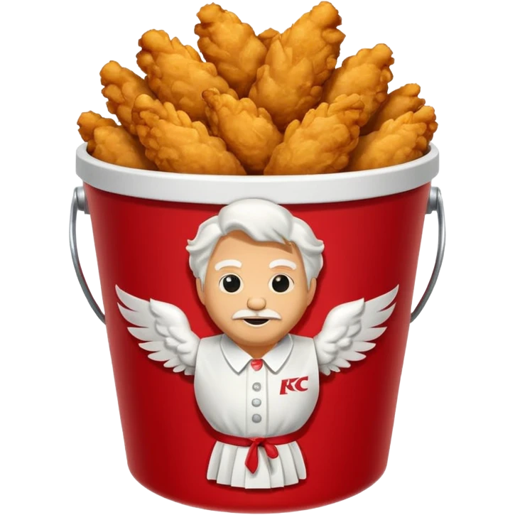 KFC chicken bucket emoji