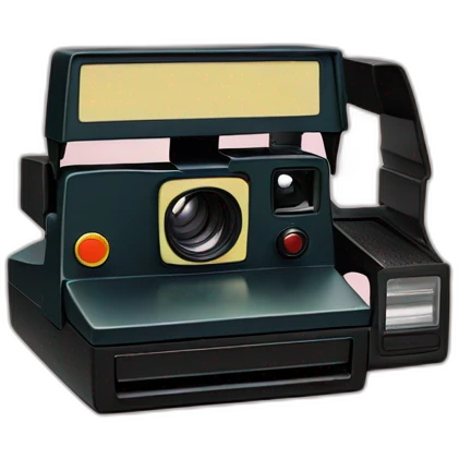 polaroid sx70 emoji