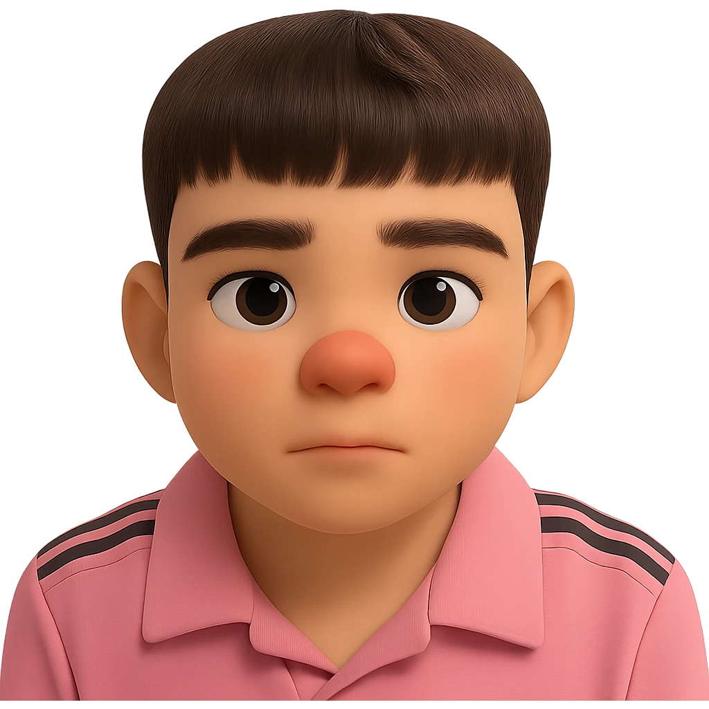 Remove the background, keep only the person in 3d-emoji style emoji