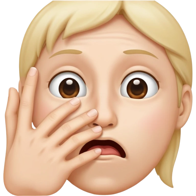 finger booping a nose emoji