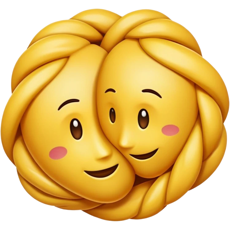 Dos dedos de dos personas diferentes entrelazados haciendo como esto; 🧬 emoji