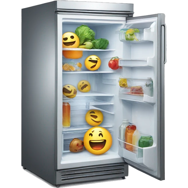 refrigerator laughs emoji