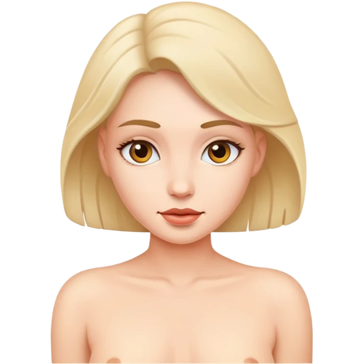 Naked woman emoji