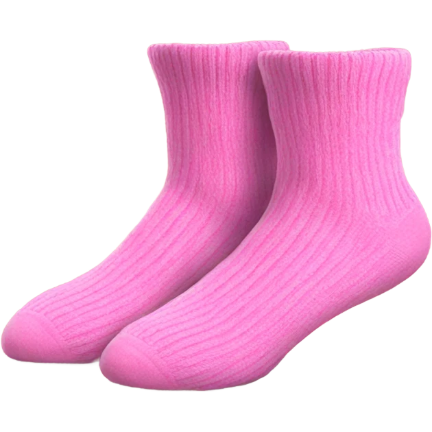 pink ankle socks emoji