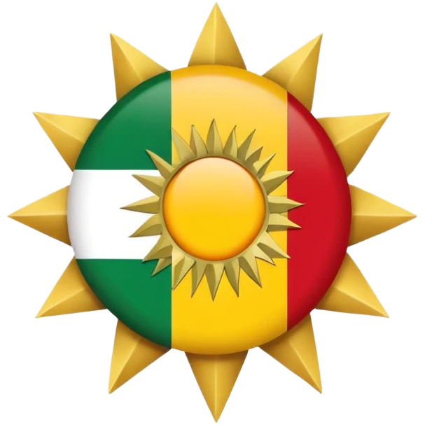 Kurdistan flag emoji emoji
