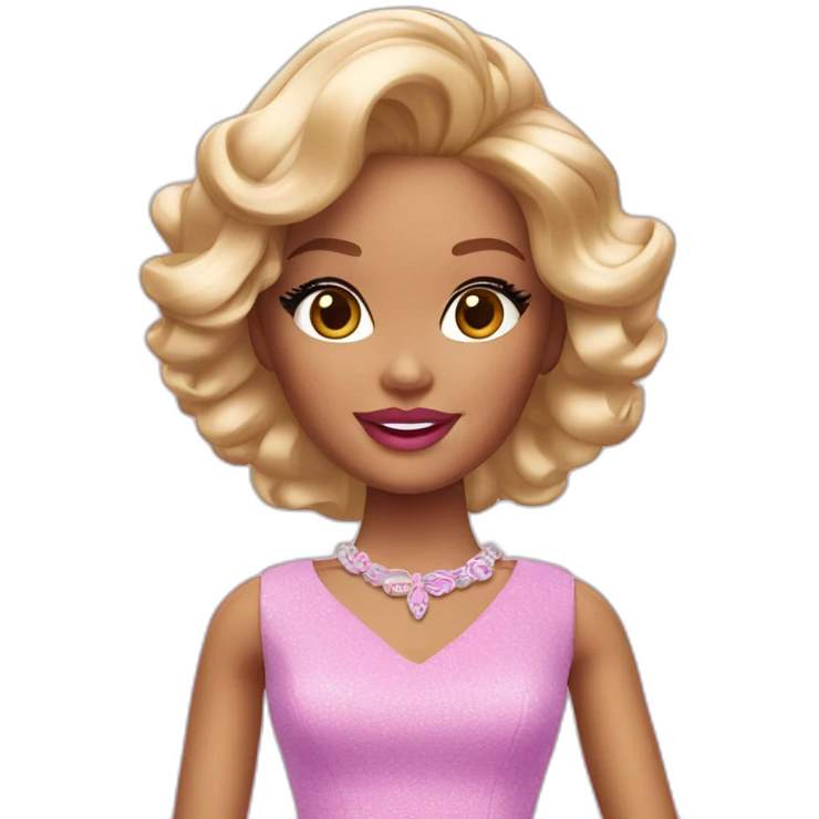 barbie girl emoji