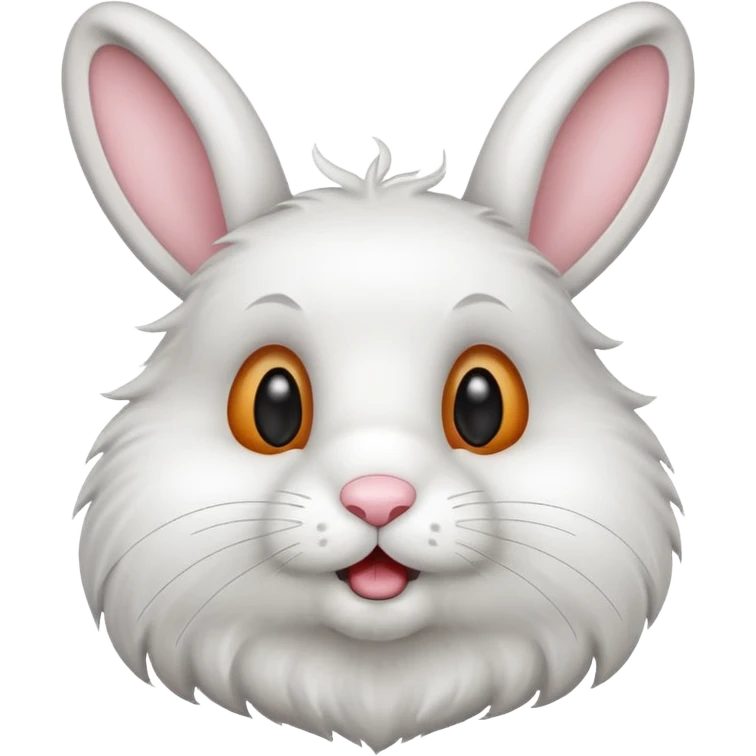 Funny bunny emoji