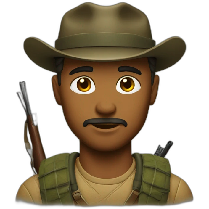 Hunter  emoji