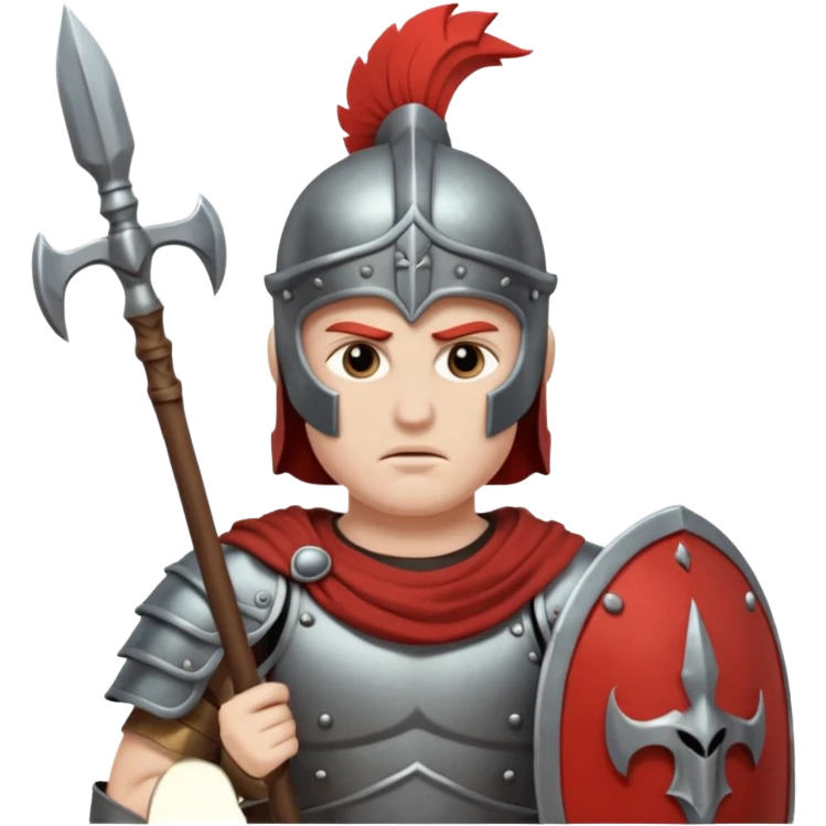 ares war god with spare emoji