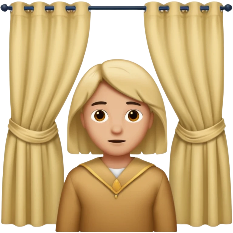 🫃 but with parted middle hair (curtains)  emoji