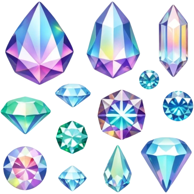 jewels and crystals  emoji