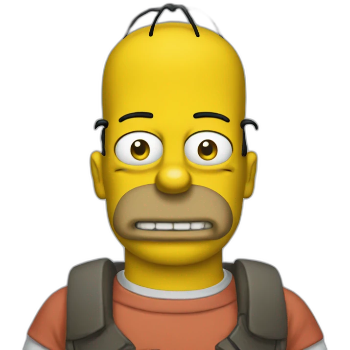 bart simpsons front view emoji