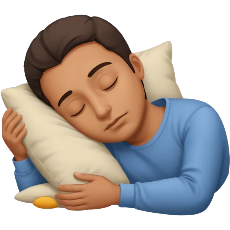 hombre dormido emoji
