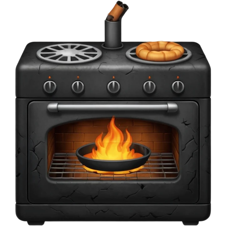 burnt oven emoji