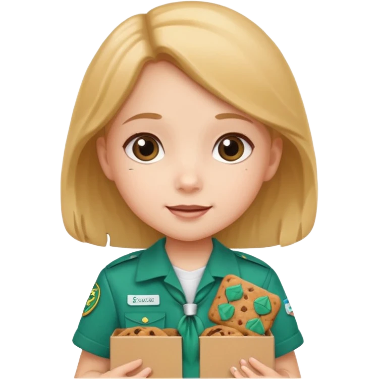 scout girl little emoji
