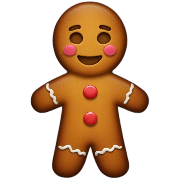 gingerbreadman emoji