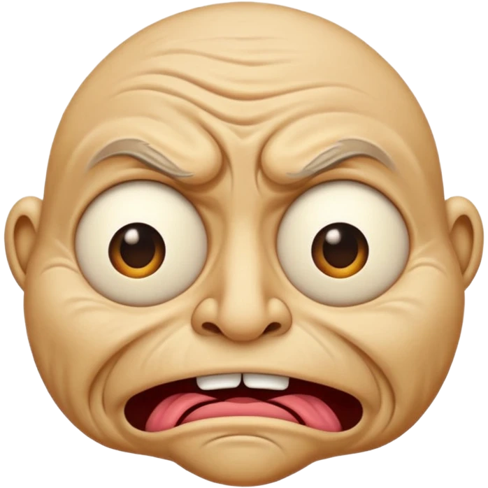 disgusted ugly emoji emoji
