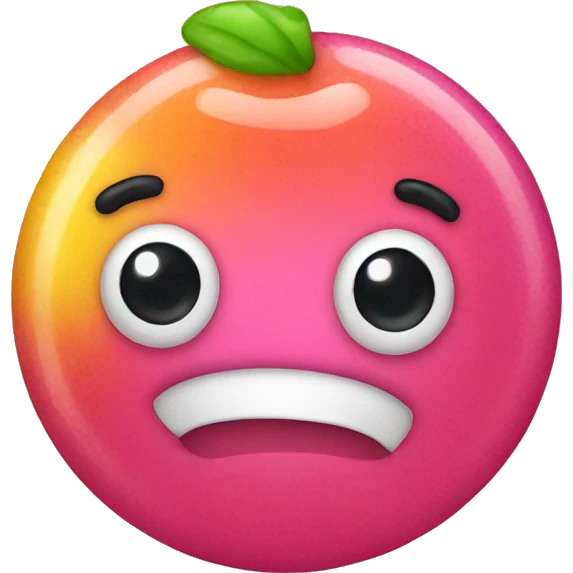 Sour candies emoji