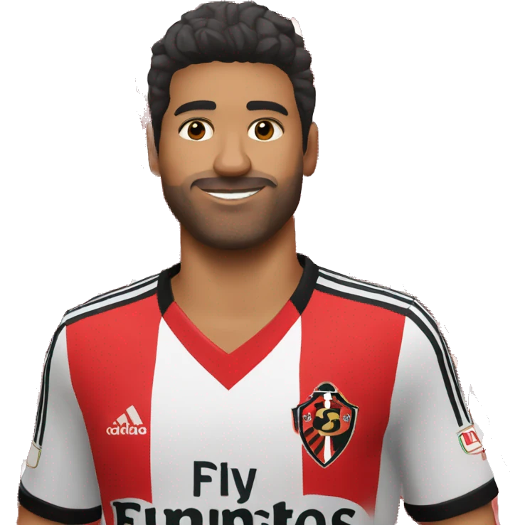 Símbolo do time do Flamengo emoji