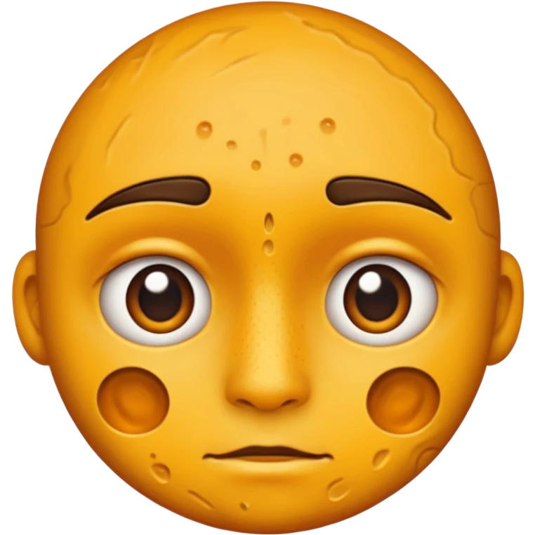 Granos en la cara  emoji